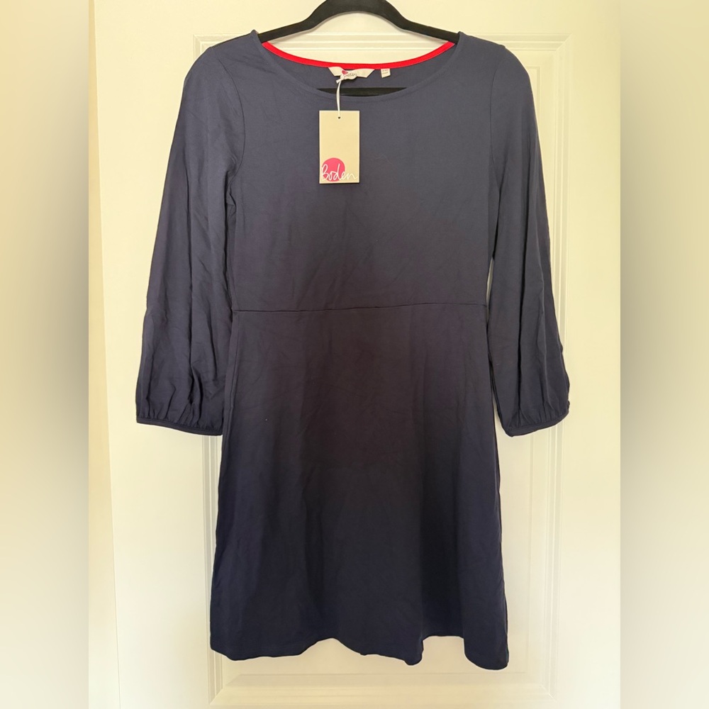 Boden NWT Navy Blue Lucie Tunic Dress - Picture 2 of 5